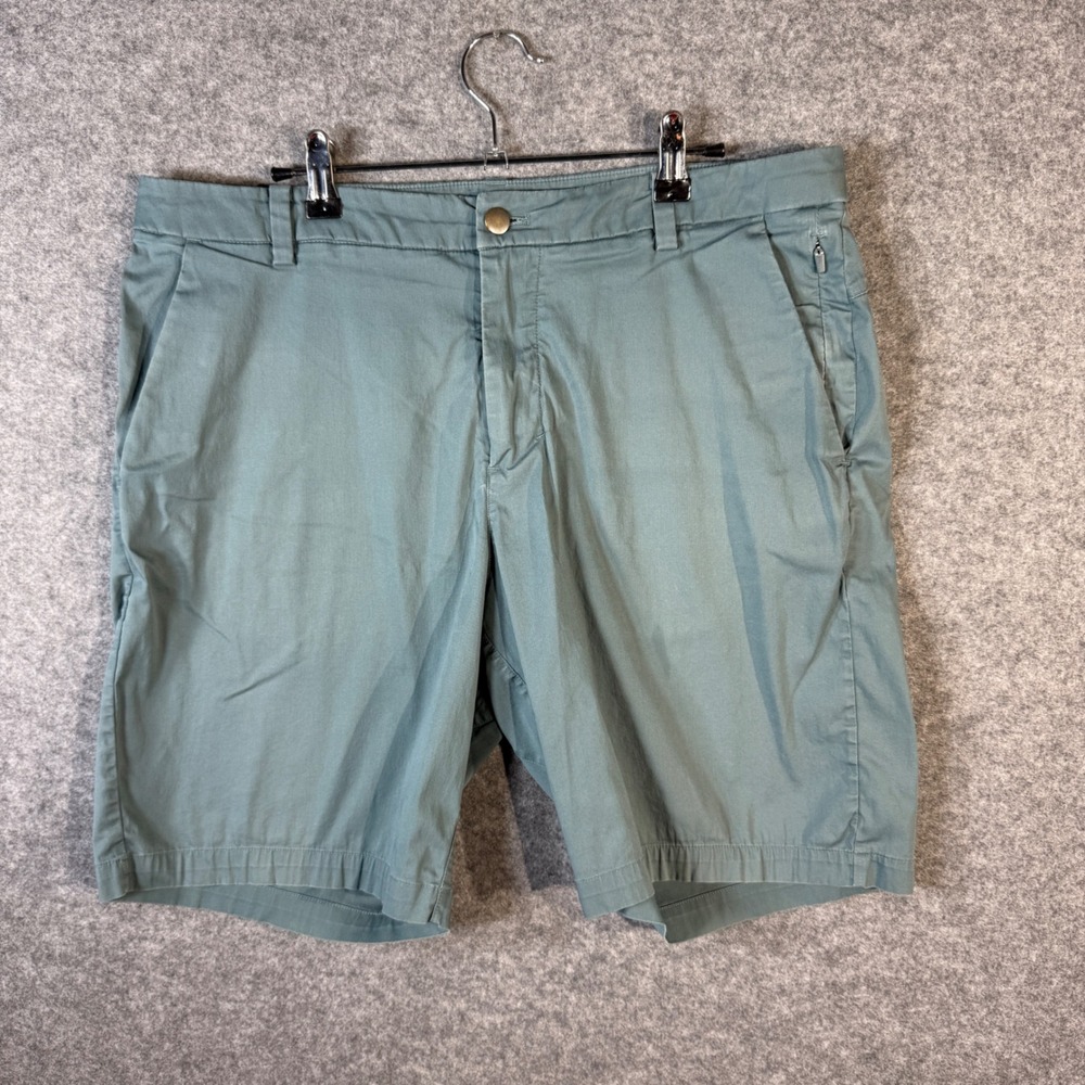 Lululemon Mens Shorts Size 34 Sage Green Casual Athletic Golf Walking‎
